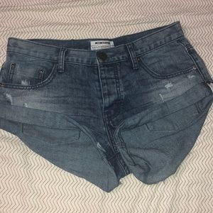 Denim One Teaspoon Bandit Shorts